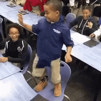 ron clark academy celebration gif