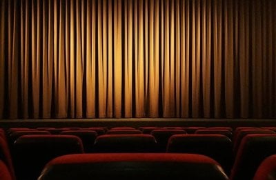 Stage of a Theater