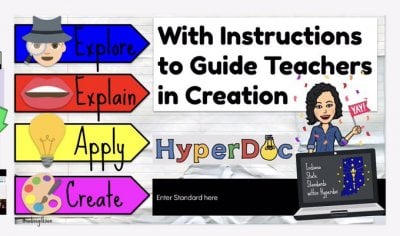 HyperDocs lesson plan template