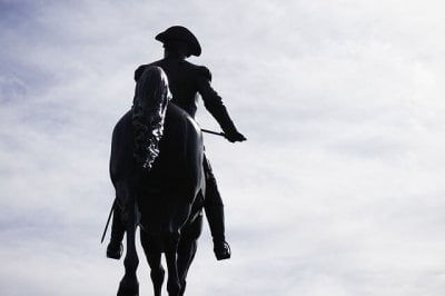 Paul Revere riding Horse