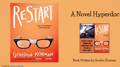 Restart Novel Hyperdoc Restart