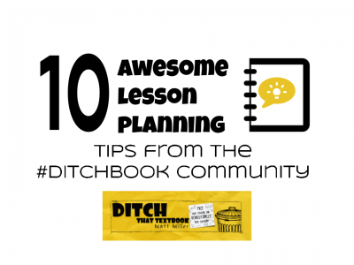10 awesome lesson planning tips from the Ditchbook community