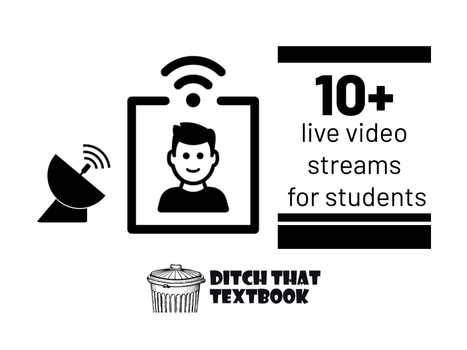 10+ live video streams for students
