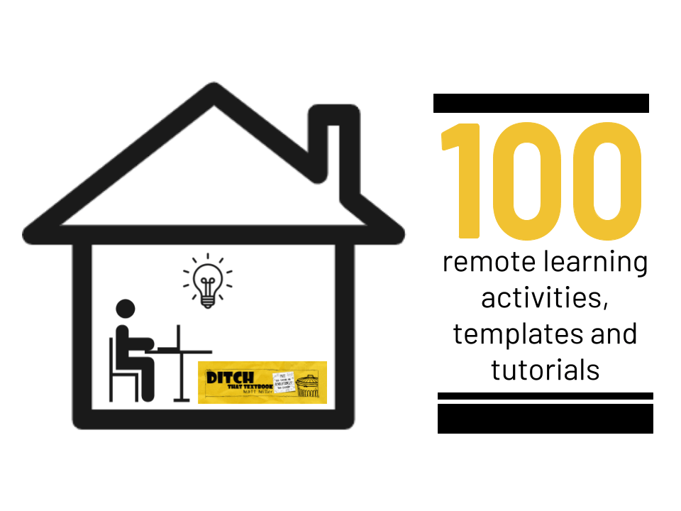 100 remote learning activities, templates and tutorials (1)