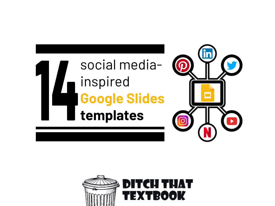 14 social media inspired Google Slides templates