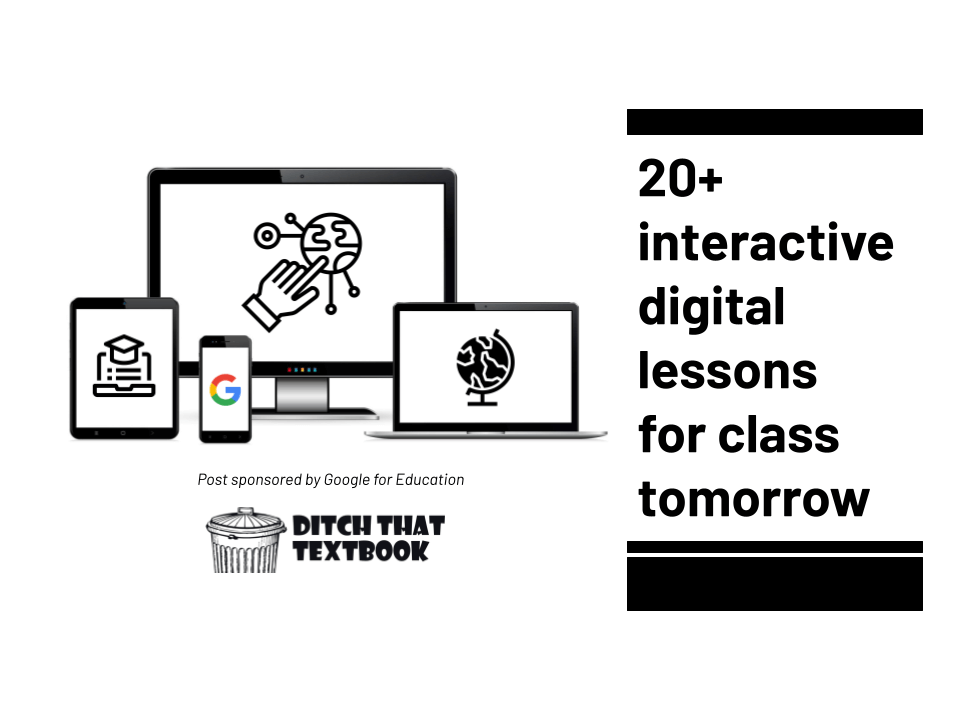 20+ interactive digital lessons to use in class tomorrow
