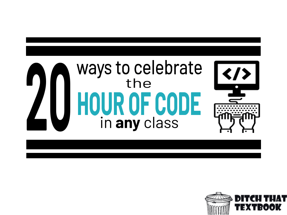 20 ways to celebrate the Hour of Code in ANY class (2)