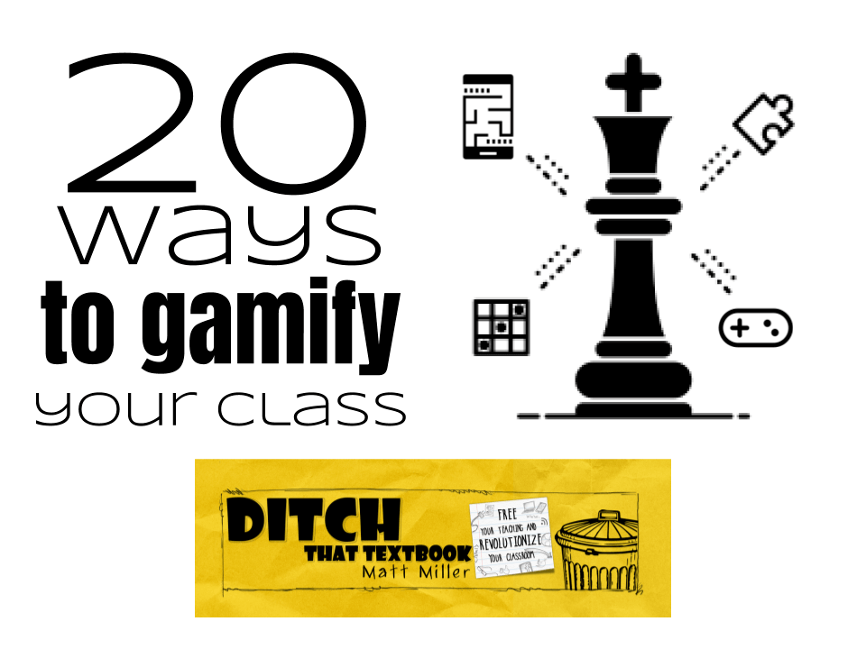 20 ways to gamify your classroom