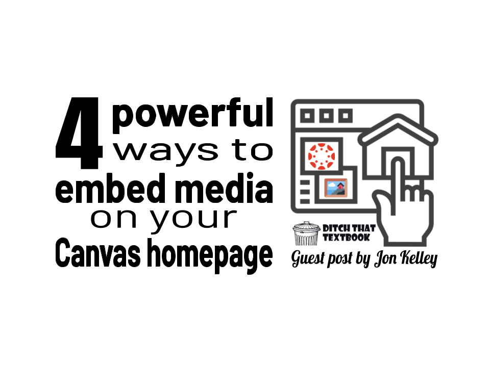 4 Powerful Ways to Embed Media on Your Canvas Homepage