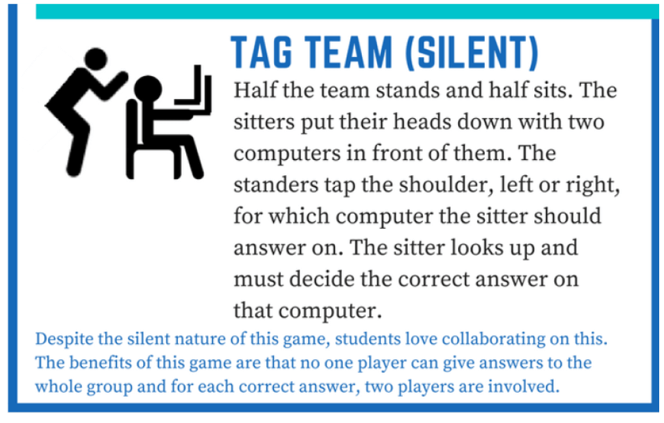 6 new ways to play quizlet live-Tag Team (silent) 6 new ways to play quizlet live-Tag Team (silent)