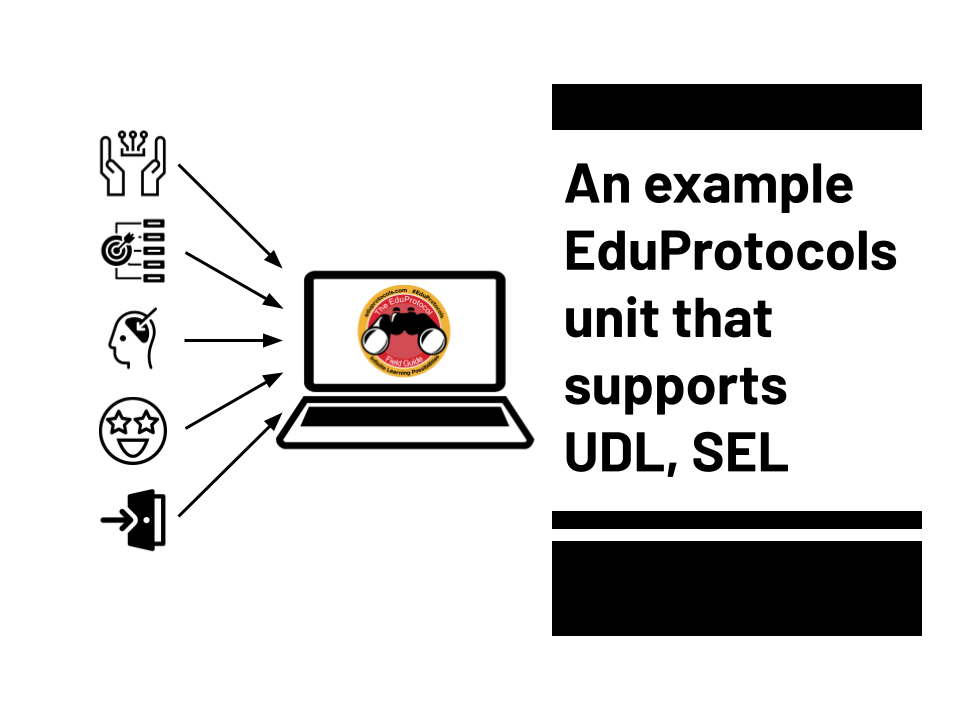 an example eduprotocols unit that supports udl sel