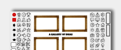 Art Gallery Icon Board Icon