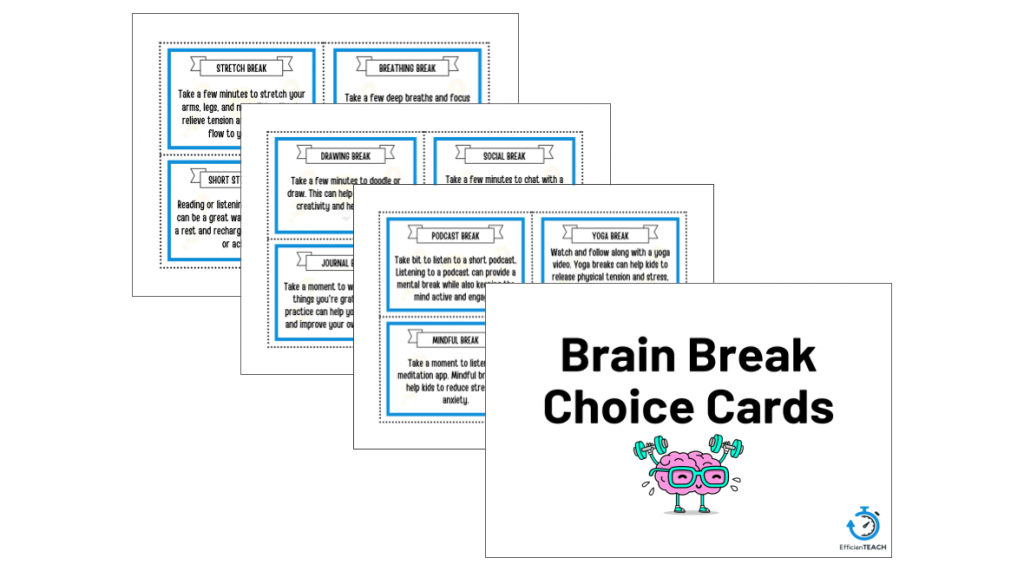 Brain Break Cards