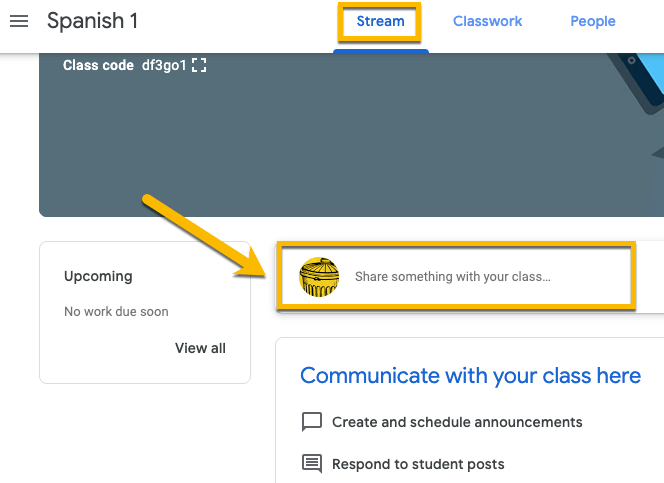 create-and-schedule-announcements-e1565212810361 Create and share announcements with your class in Google Classroom