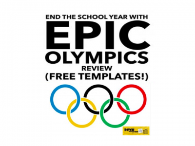 End the school year with Epic Review Olympics (free templates!)