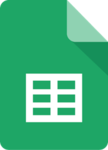Google Sheets logo Google Sheets logo
