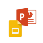 Google Slides and Powerpoint logos