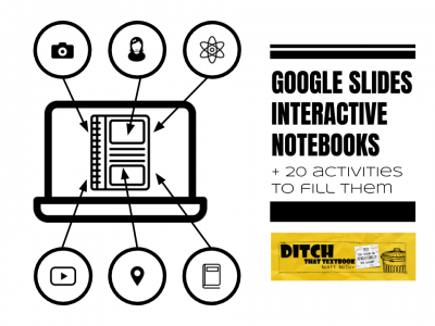 google slides interactive notebooks