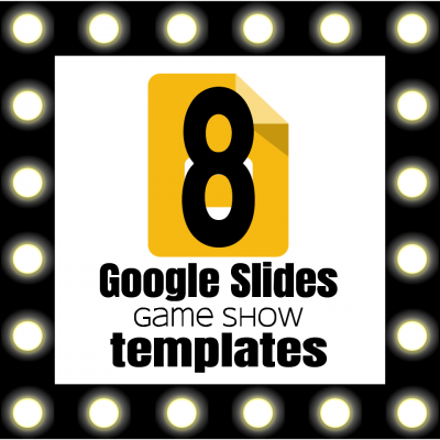 8 Google Slides Game show templates