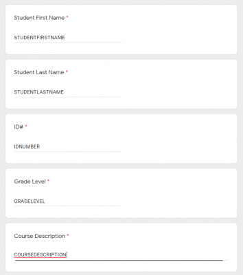 Google forms pre-filled links step 6