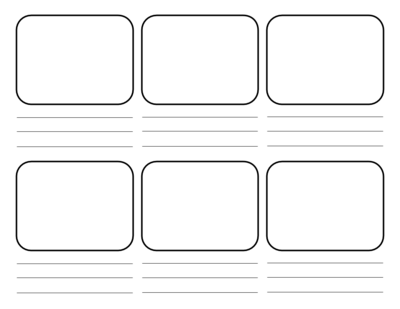 Instagram Storyboard template 