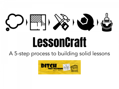 LessonCraft: A 5-step process to building solid lessons
