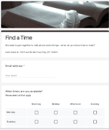 Find a Time