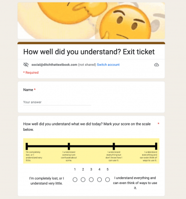 How well did you understand?
