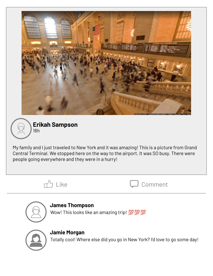 social media reply template