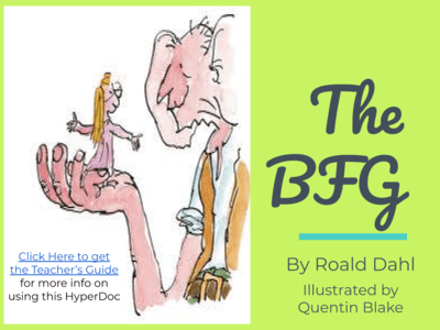 The BFG Novel HyperDoc The BFG