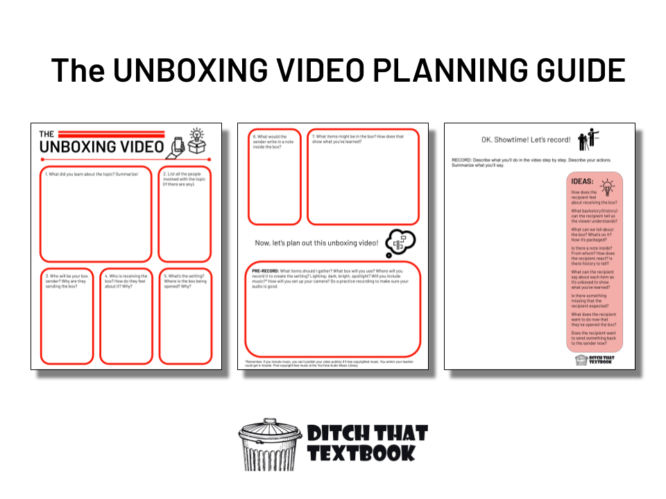 unboxing video planning guide promo image