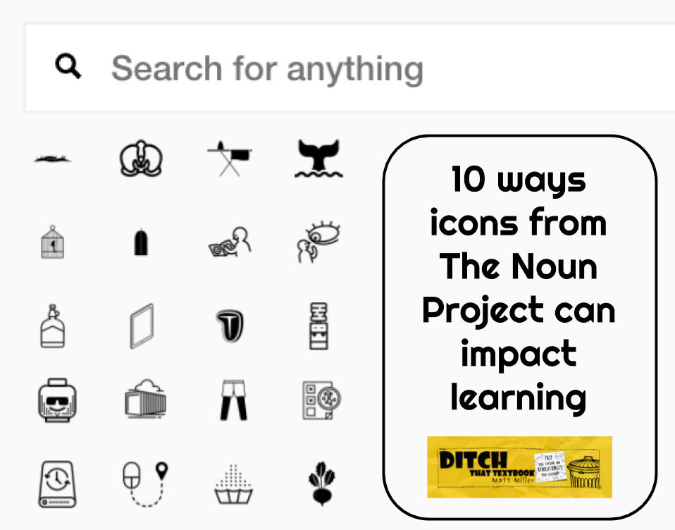10 ways icons from The Noun Project can impact learning 10 ways icons from The Noun Project can impact learning