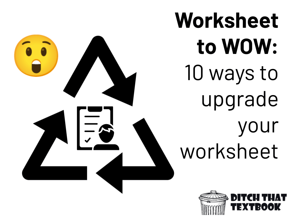 worksheet to wow 10 ways to upgrade your worksheet